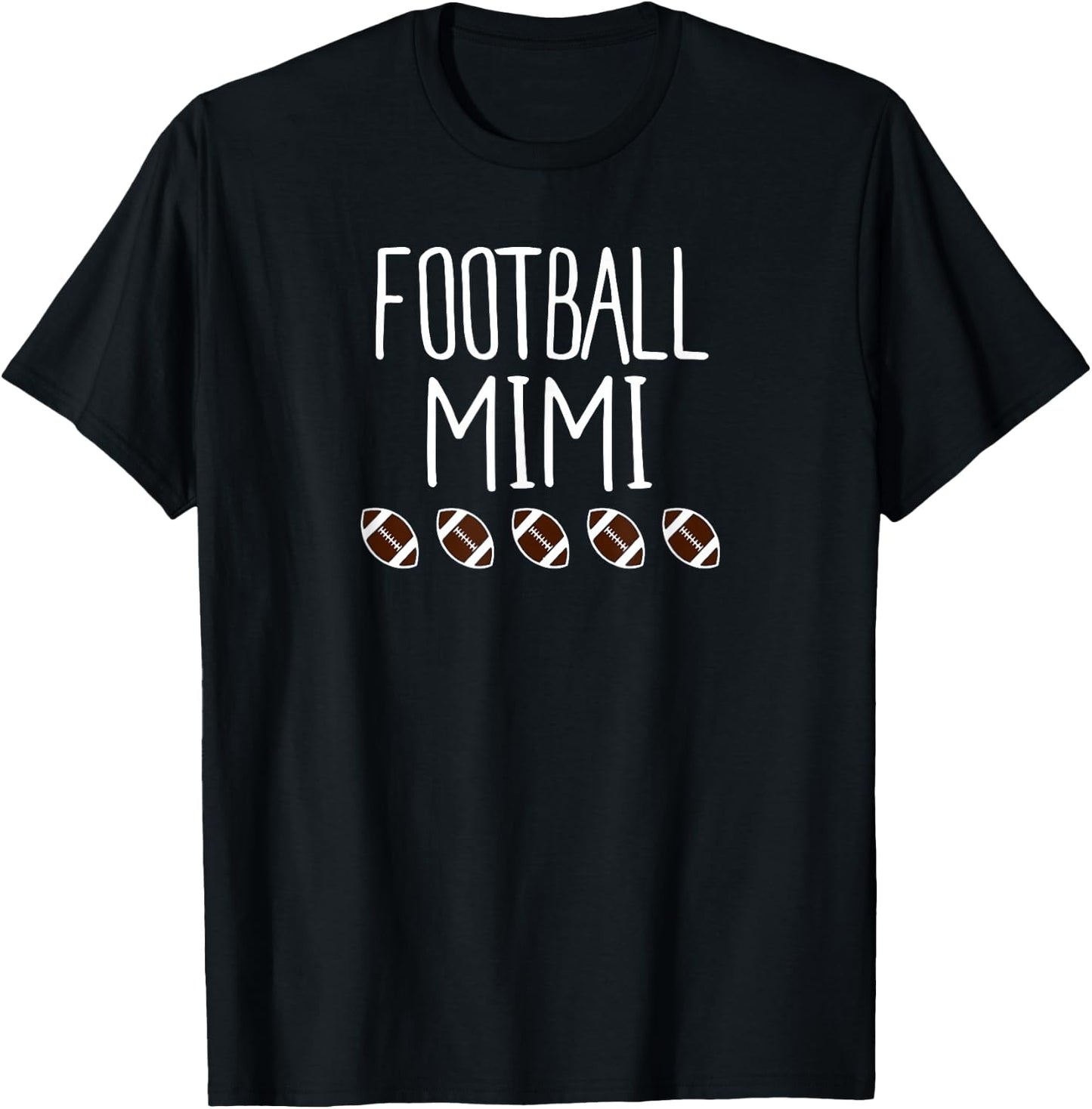Cute Football Mimi Shirt Sports Shirt T-Shirt - T-Shirt | Black