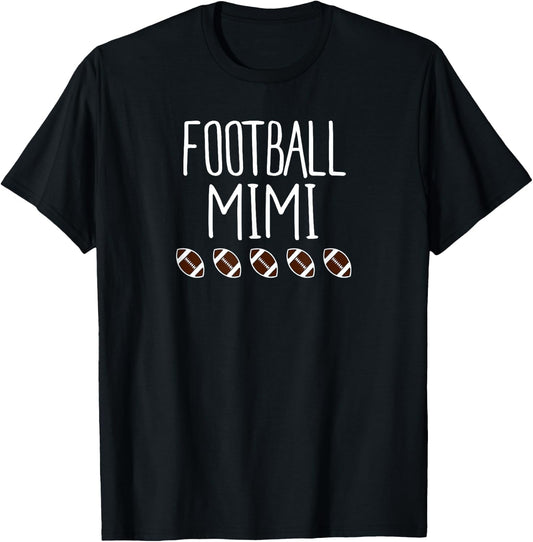 Cute Football Mimi Shirt Sports Shirt T-Shirt - T-Shirt | Black