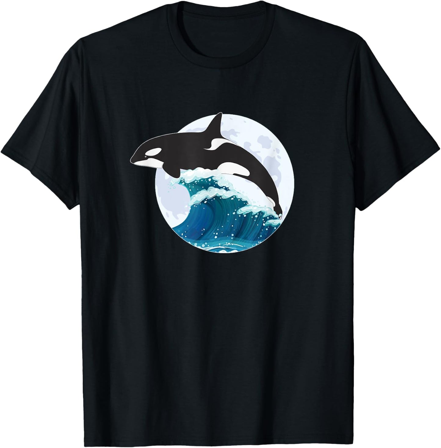 Orca Squad Whale Sea Animal Wildlife Boys & Girls T-Shirt - T-Shirt | Black