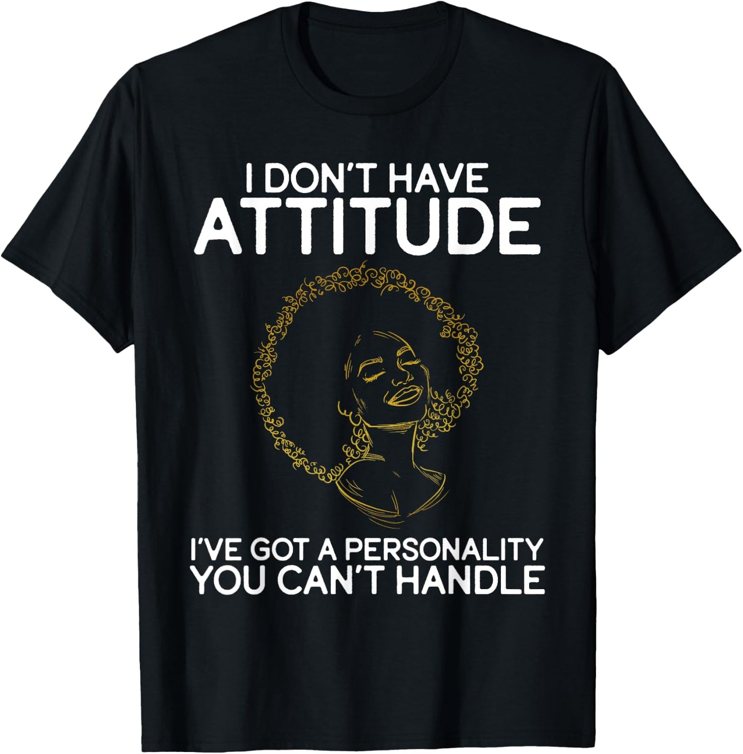 African American Melanin Queen Black Girl Pride Afro Woman T-Shirt - T-Shirt | Black