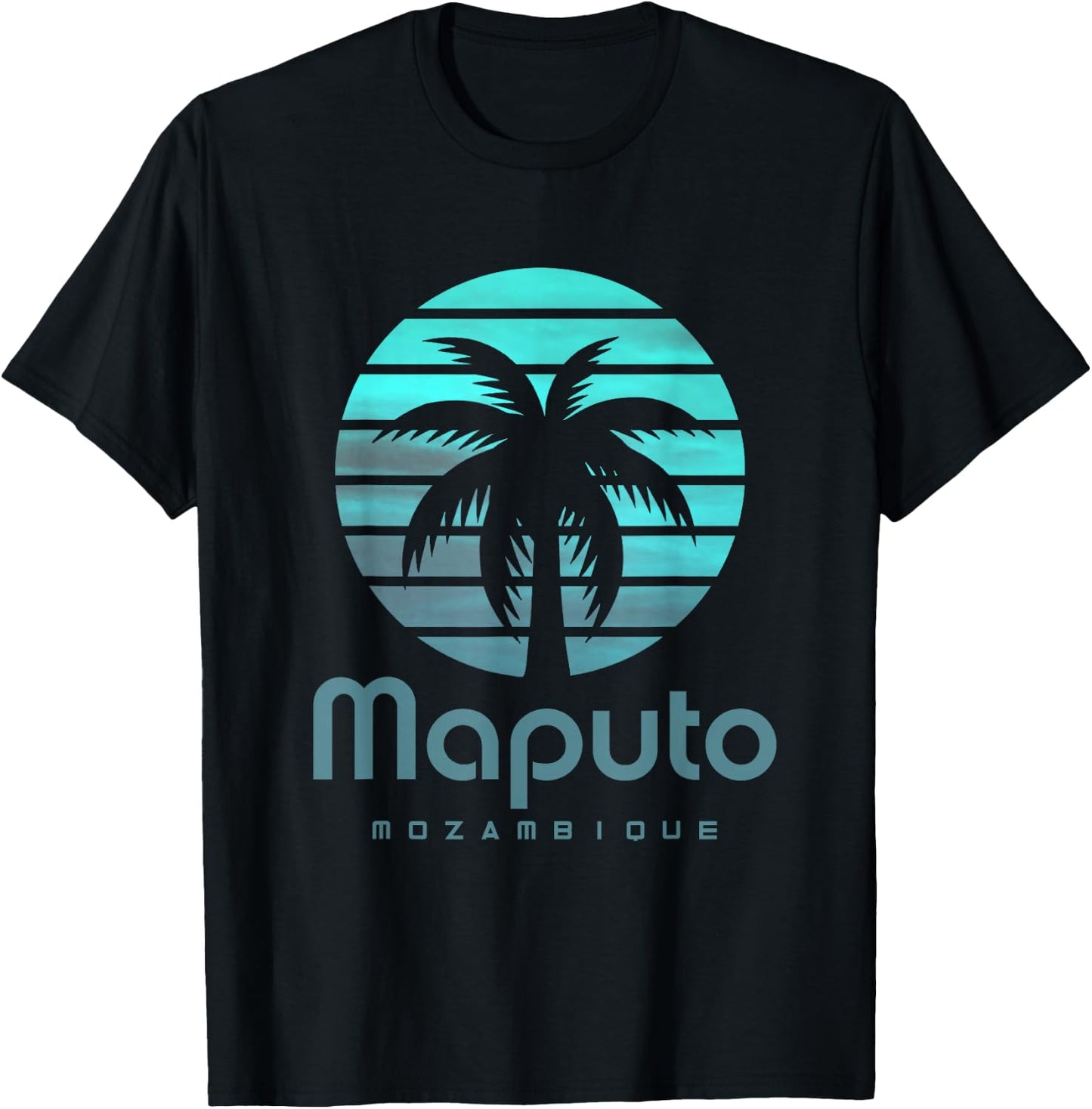 Maputo Mozambique T-Shirt - T-Shirt | Black