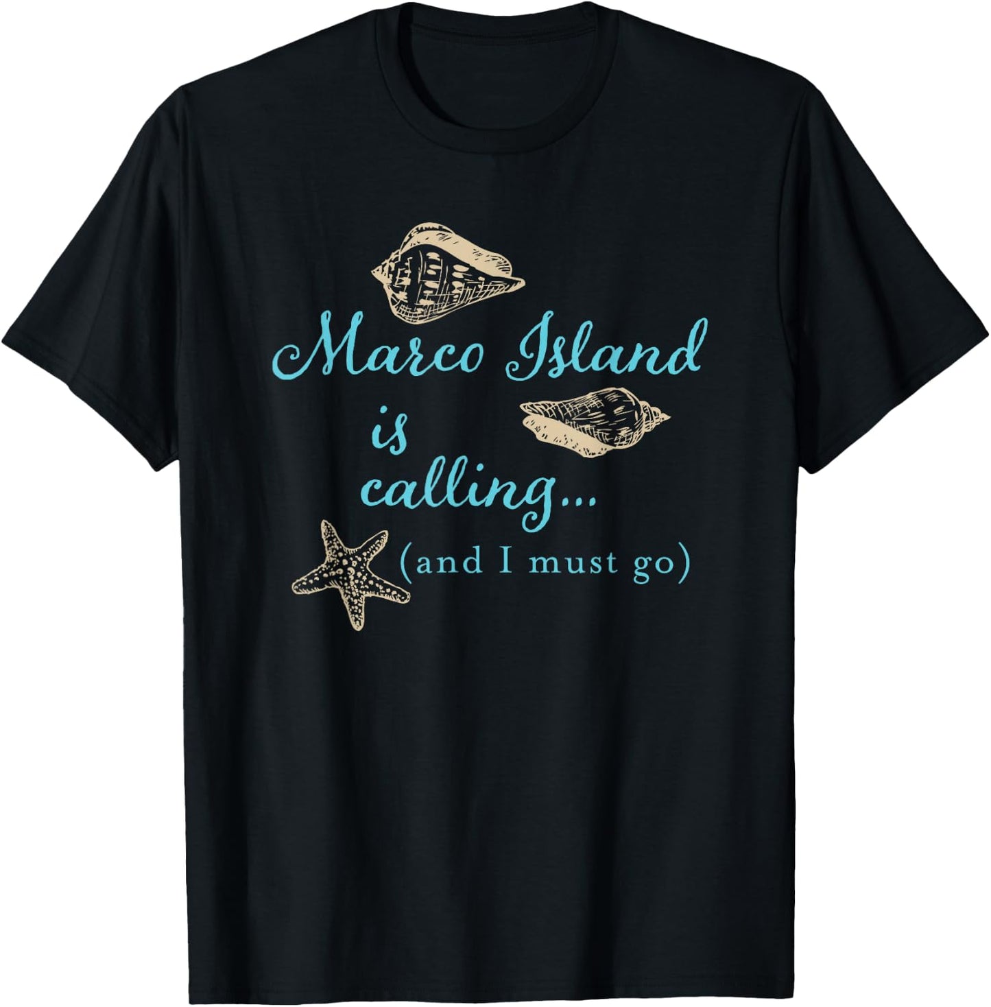 Marco Island Florida is calling T-Shirt - T-Shirt | Black