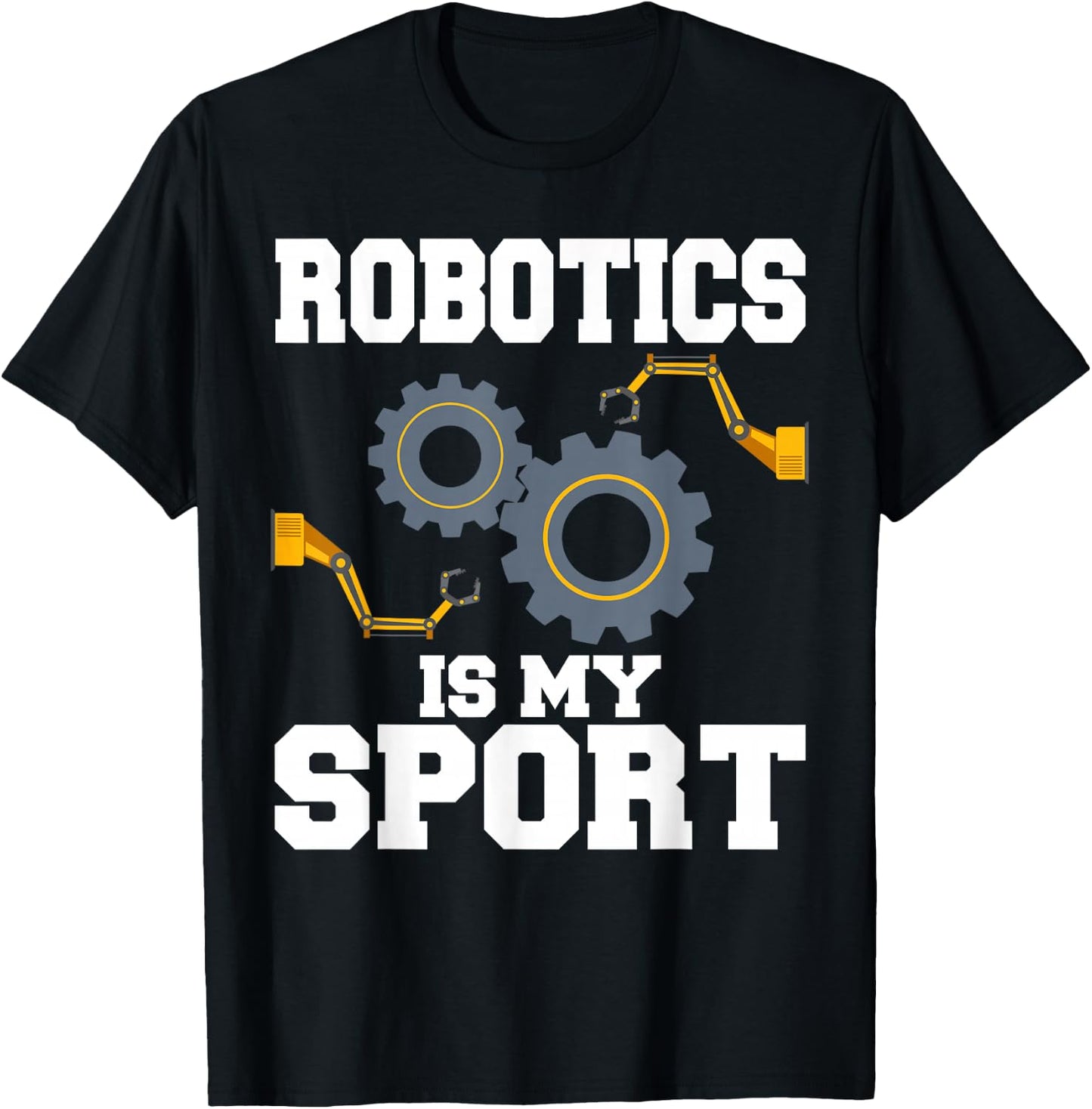 Cool Robotics Art Men Women Robot Engineering Programming T-Shirt - T-Shirt | Black