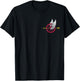 Police Motor Unit Wings Wheel and Arrow for Motor Officer T-Shirt - T-Shirt | Black