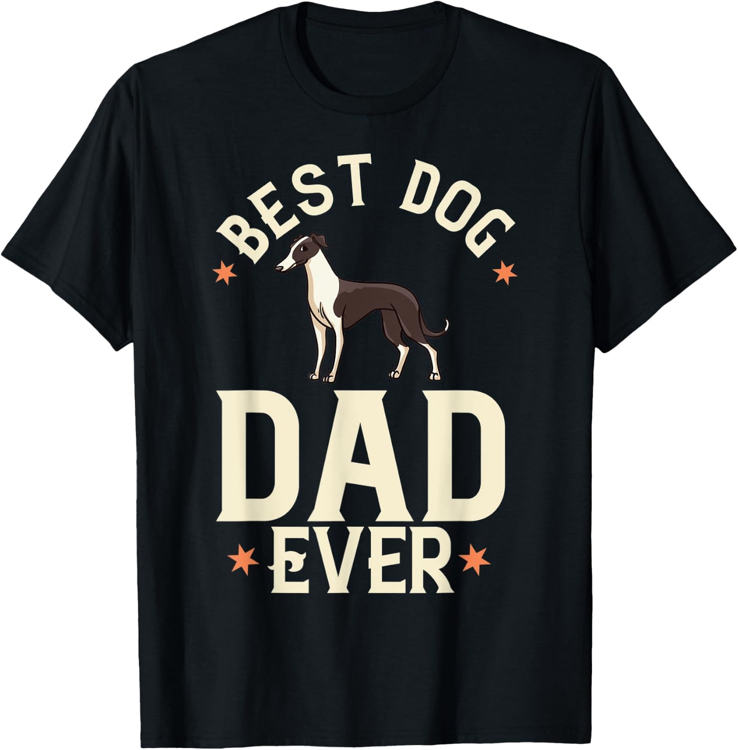 Italian Greyhound Dog Gift Puppies Owner Lover T-Shirt - T-Shirt | Black