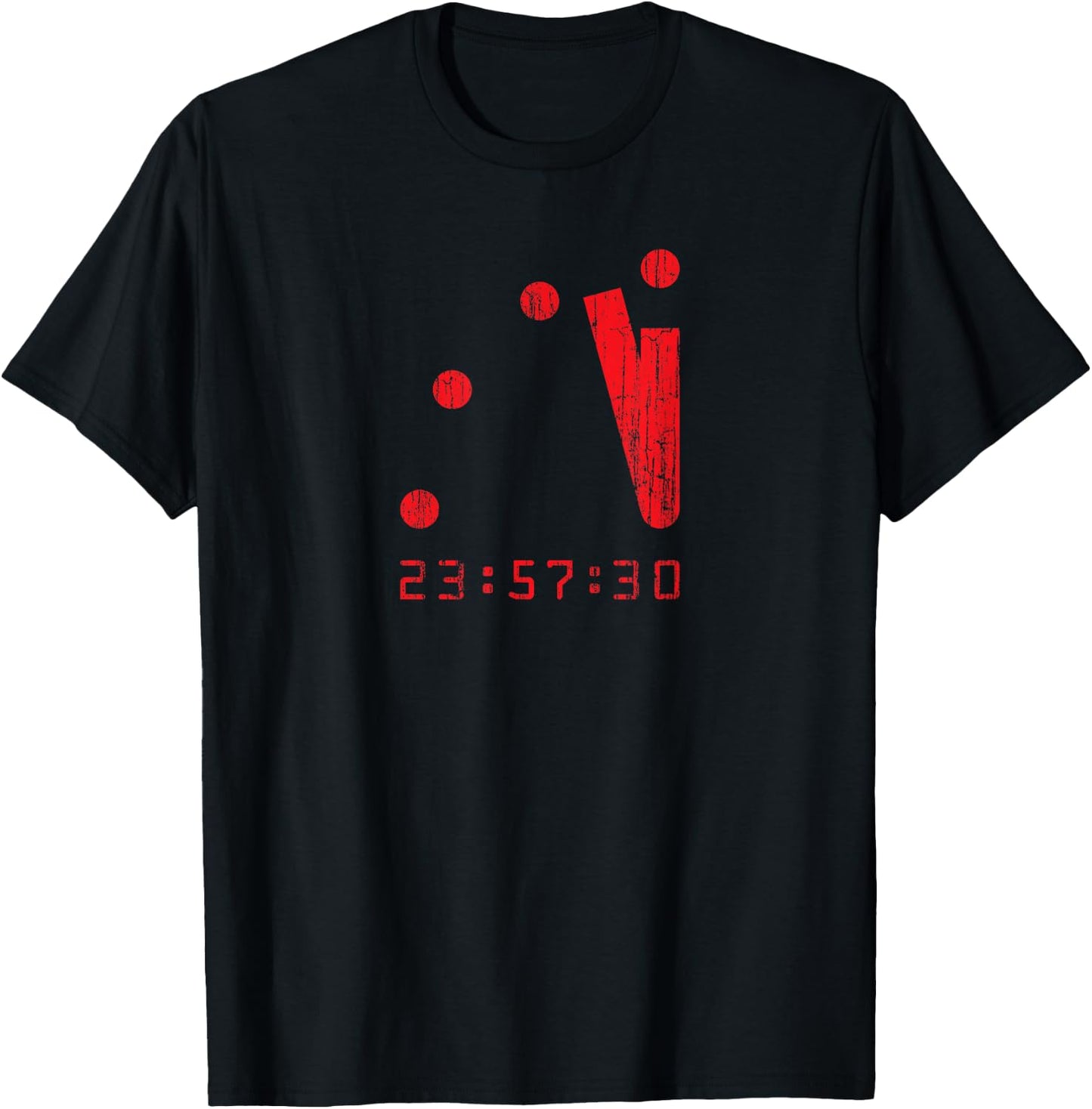 Doomsday - Doomsday Clock, Armageddon T Shirt T-Shirt - T-Shirt | Black