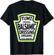 Balsamic Vinaigrette Dressing Salad Easy Halloween Costume T-Shirt - T-Shirt | Black