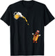 Hotdog Beer Chug Funny Uncle Sam Hotdog Beer 4th of July T-Shirt - T-Shirt | Black