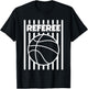 Referee Basketball Ball Gear Outfit T-Shirt - T-Shirt | Black