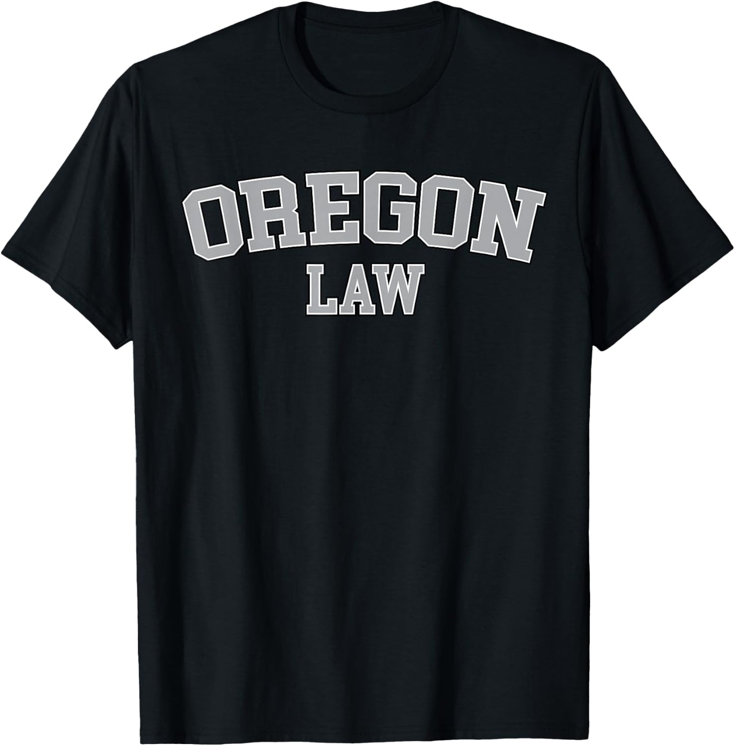 Oregon Lawyer, Attorney Bar Graduate School Law Gift T-Shirt - T-Shirt | Black