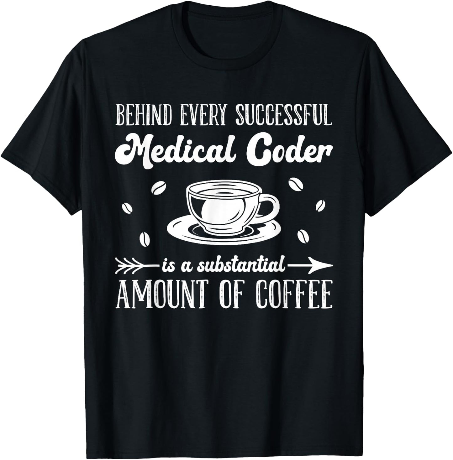 Medical Coder Medical Coding T-Shirt - T-Shirt | Black
