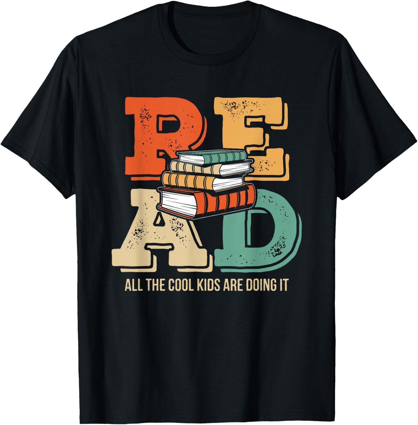 Read - All The Cool Kids Are Doing It - Reading Teacher T-Shirt - T-Shirt | Black