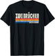 Retro Vintage 70s 80s Style Zweibrücken, Deutschland T-Shirt - T-Shirt | Black
