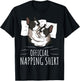 Sleeping Boston Terrier Dog Lover Official Napping T-Shirt - T-Shirt | Black