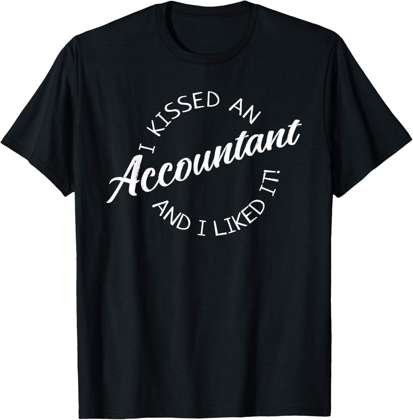 Funny Accountant Wife Tax Season Widow Married CPA T-Shirt - T-Shirt | Black