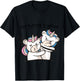 Funny Unicorn Get Yourself Together Sarcastic Graphic T-Shirt - T-Shirt | Black