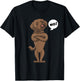 Stubborn Chesapeake Bay Retriever Dog funny Women Girls Kids T-Shirt - T-Shirt | Black