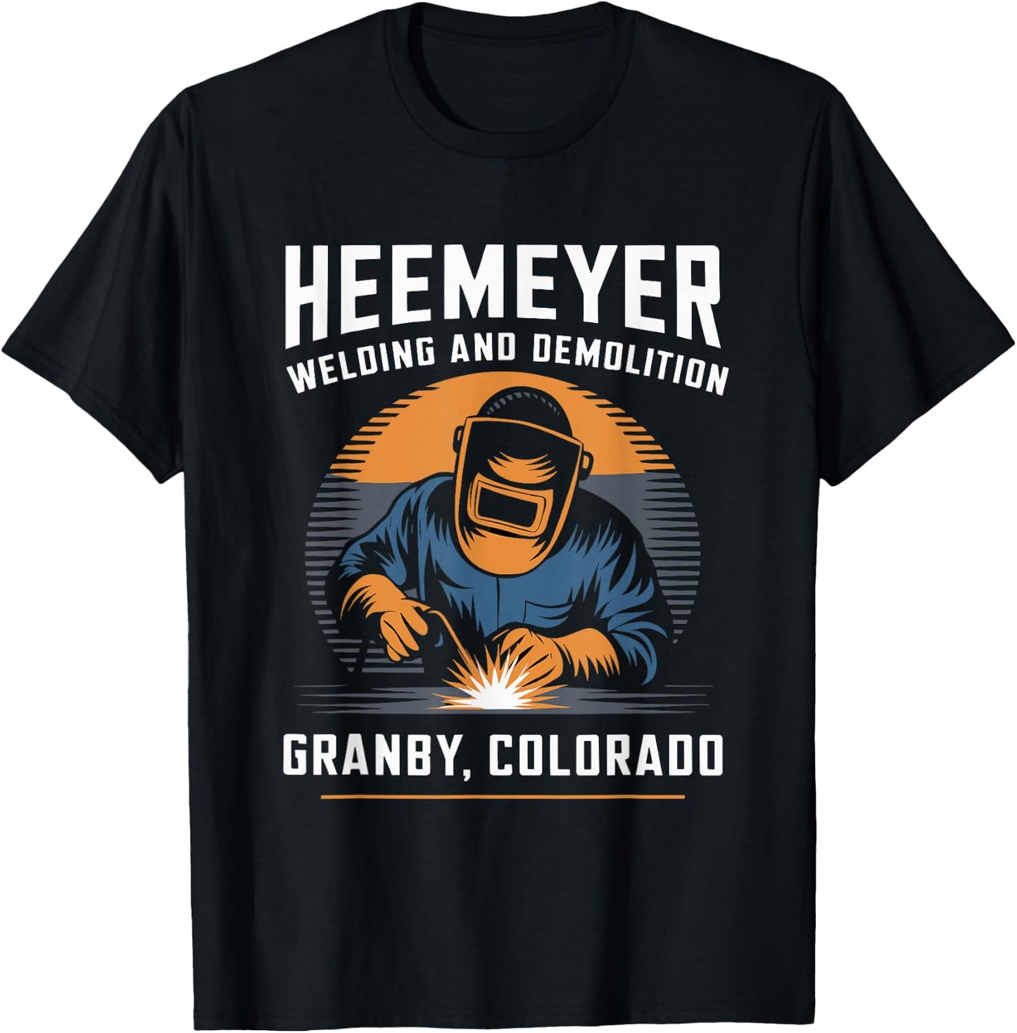 Cool Heemeyer Welding and Demolition Grandby Colorado Welder T-Shirt - T-Shirt | Black
