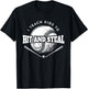 Baseball Coach I Teach Kids To Hit And Steal T-Shirt - T-Shirt | Black