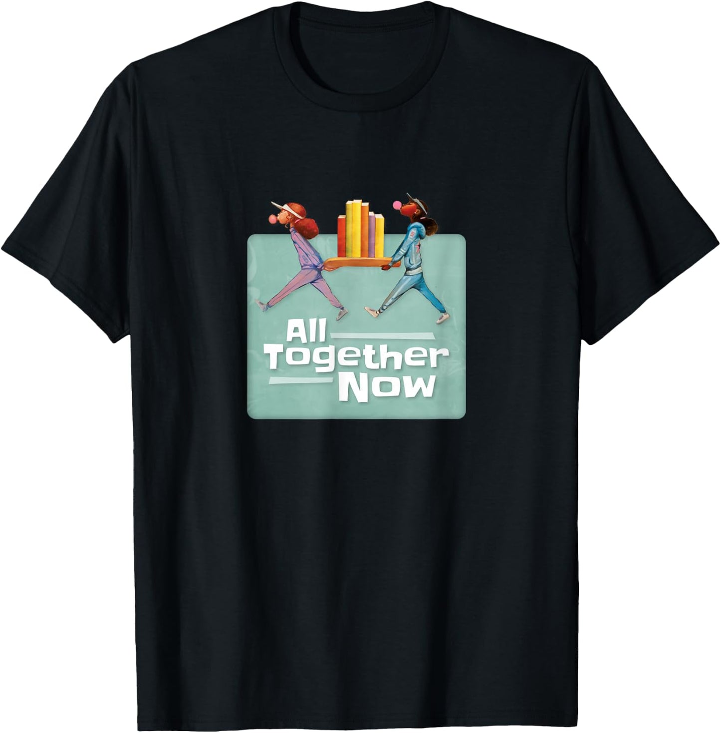 All Together Now Summer Reading 2023 T-Shirt - T-Shirt | Black