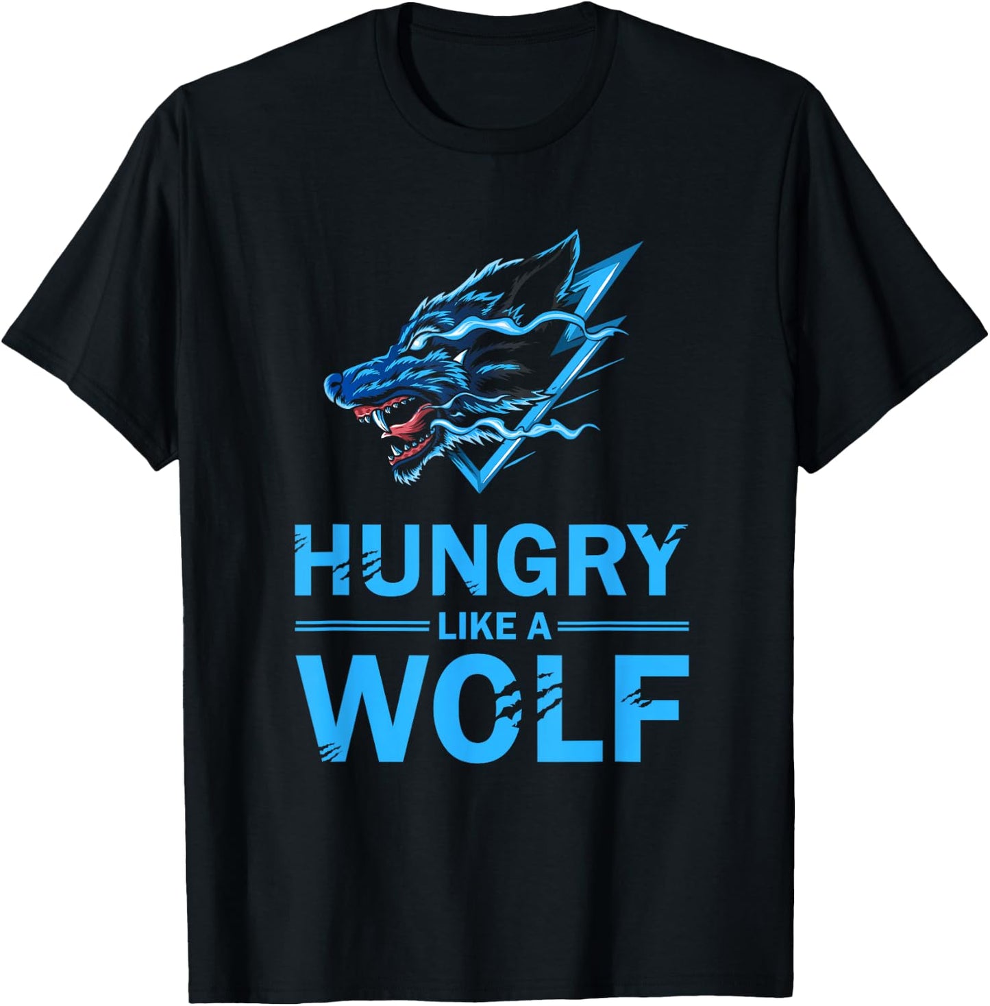 Wolf Predator - Wilderness Wolves Wolf T-Shirt - T-Shirt | Black