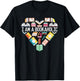 I Am A Bookaholic Shirt Book Lover Reading Librarian T-Shirt - T-Shirt | Black