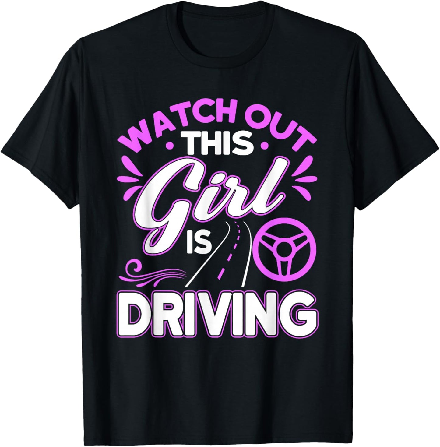 Passed Drivers Test New Driving License Congratulations Teen T-Shirt - T-Shirt | Black