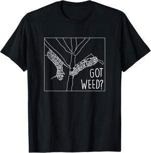 Got Weed - Monarch Butterfly Caterpiller T-Shirt - T-Shirt | Black