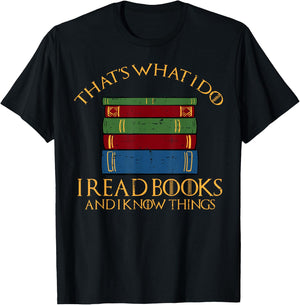 Thats What I Do Read Reading Book Librarian Across America T-Shirt - T-Shirt | Black