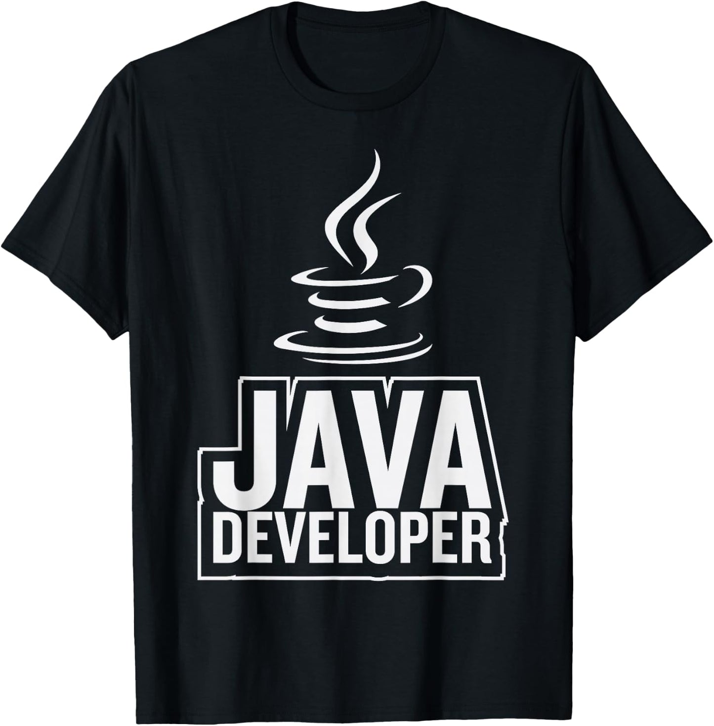 Coffee Code Java Developer Programmer T-Shirt - T-Shirt | Black