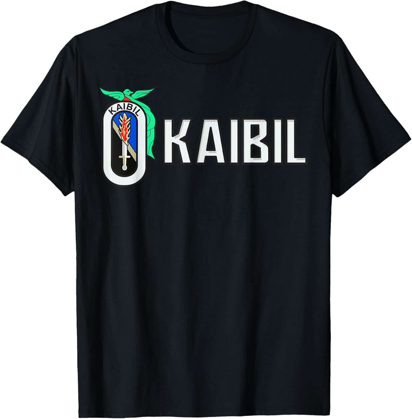 Kaibil Kaibiles Army Guatemalan Special Force Patriot T-Shirt - T-Shirt | Black