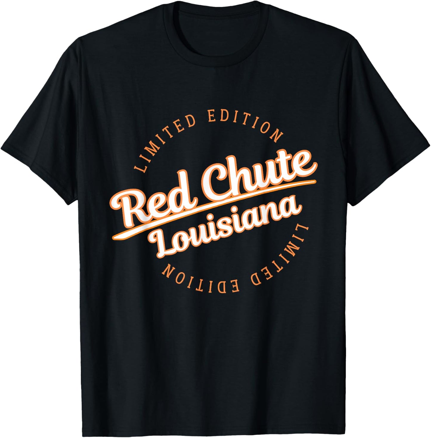 Retro Athletic Red Chute LA Apparel T-Shirt - T-Shirt | Black