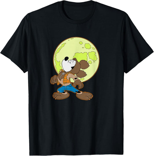Disney - Halloween Mickey the Wolfman T-Shirt - T-Shirt | Black