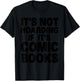 Funny Comic Book Lovers Design Women Comic Book Fans T-Shirt - T-Shirt | Black