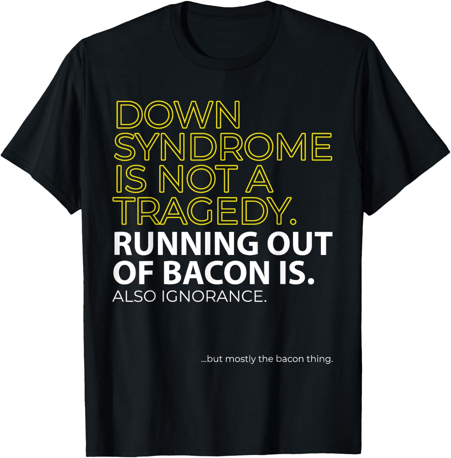 World Down Syndrome Day Love Doesn't Count Chromosomes T-Shirt - T-Shirt | Black
