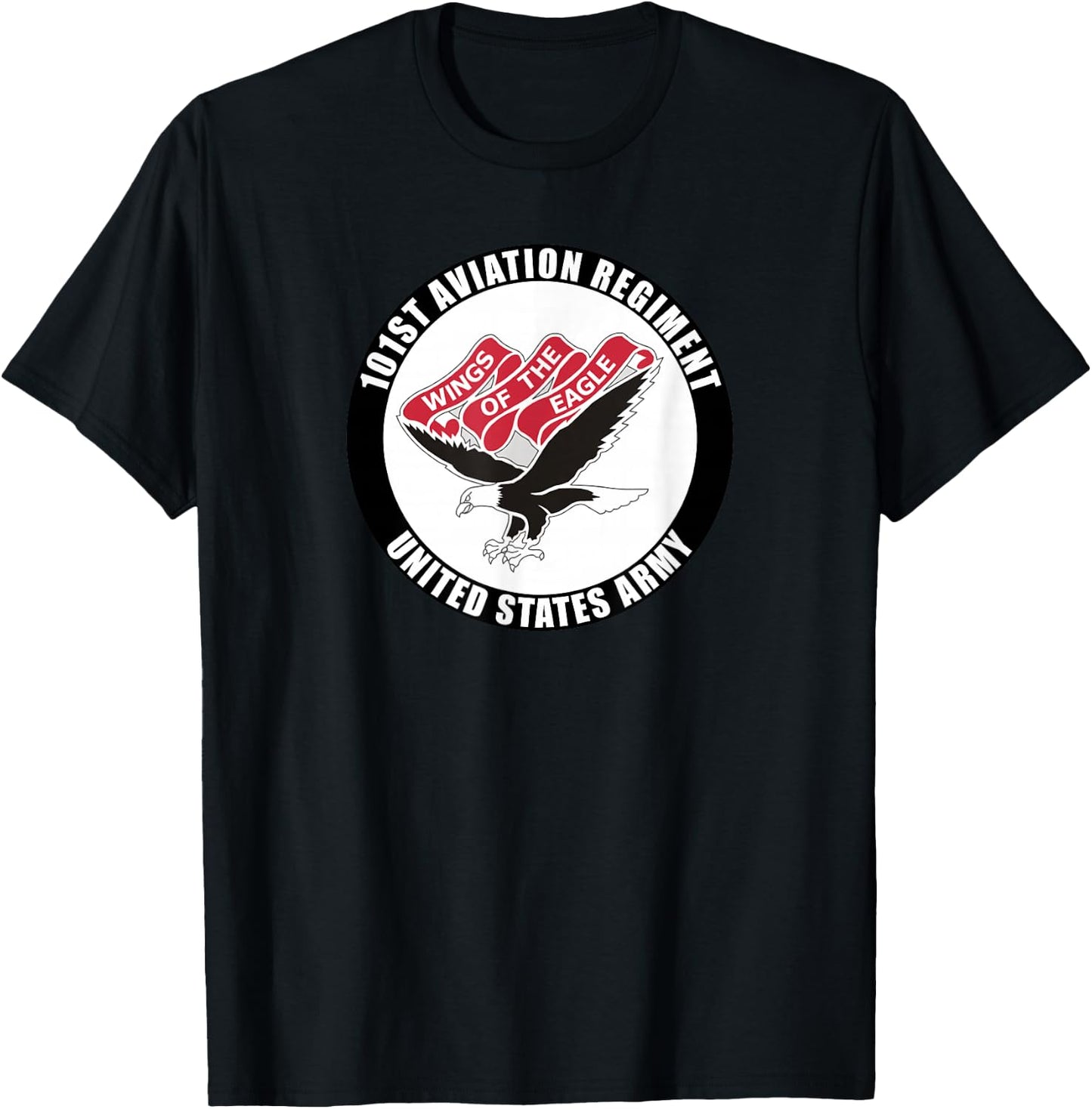 101st Aviation Regiment United States Army Veteran Military T-Shirt - T-Shirt | Black