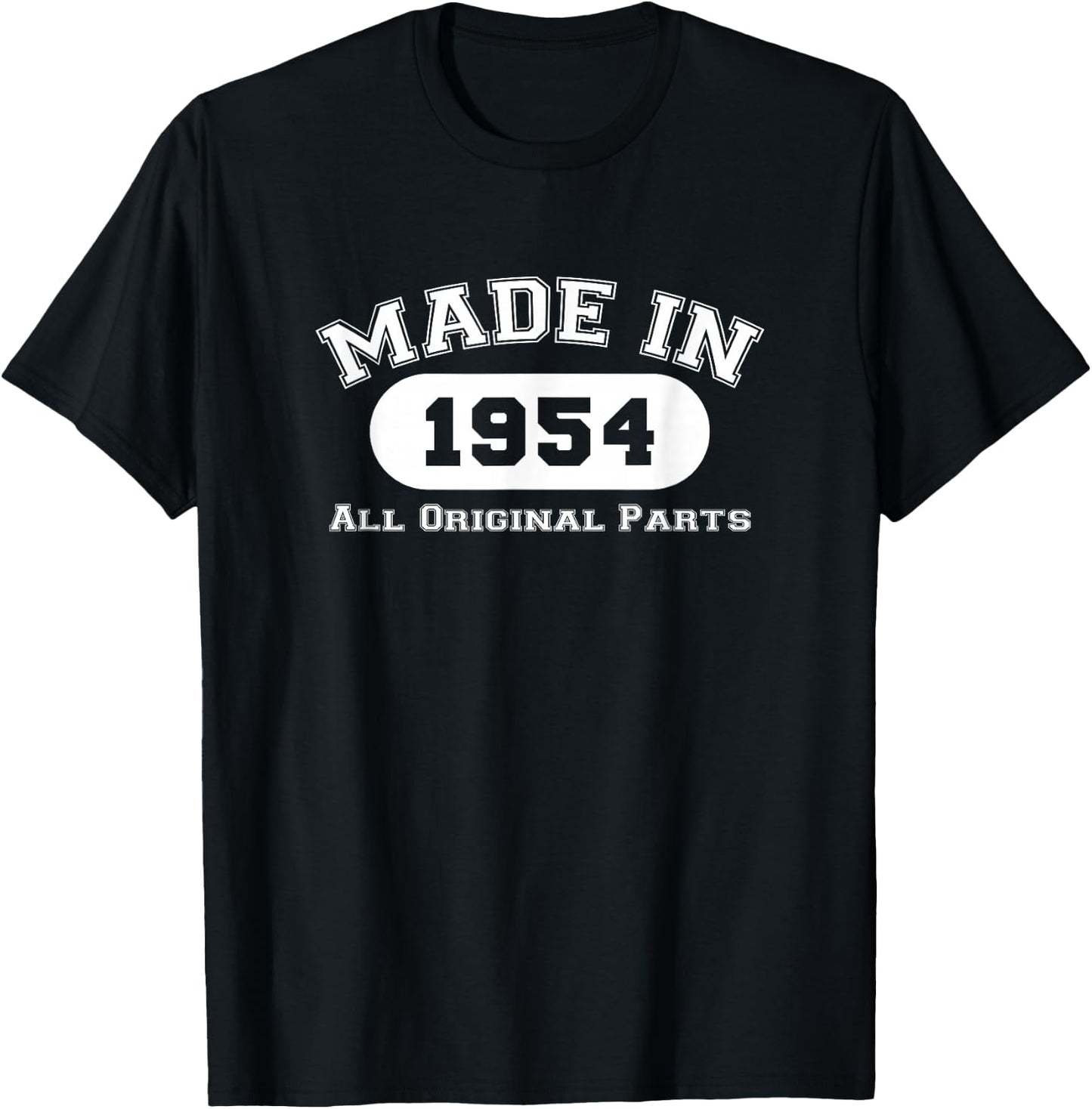 Year of Manufacture 1954 Original Birthday Gift 68 Years T-Shirt - T-Shirt | Black