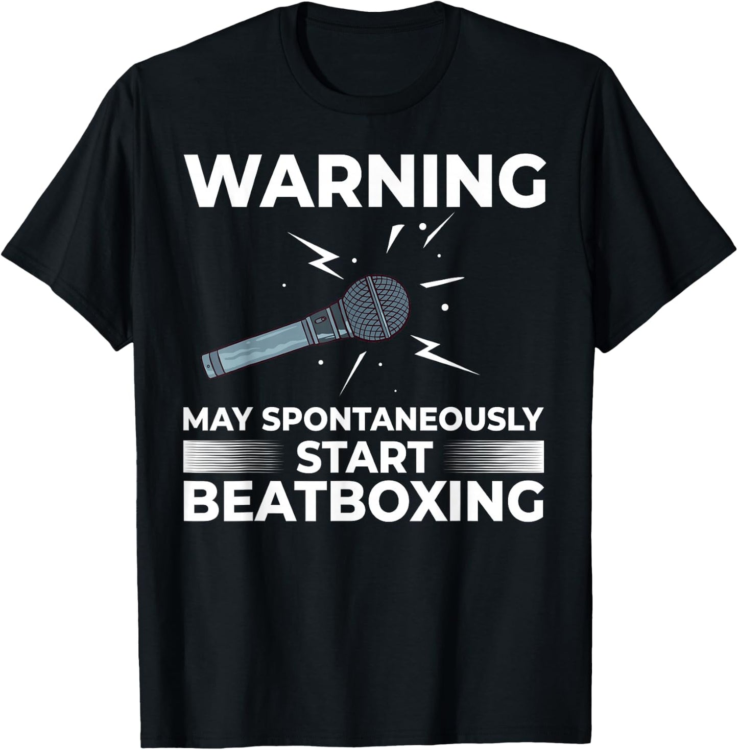 Beatboxing Music Challenge Beat Beatbox T-Shirt - T-Shirt | Black