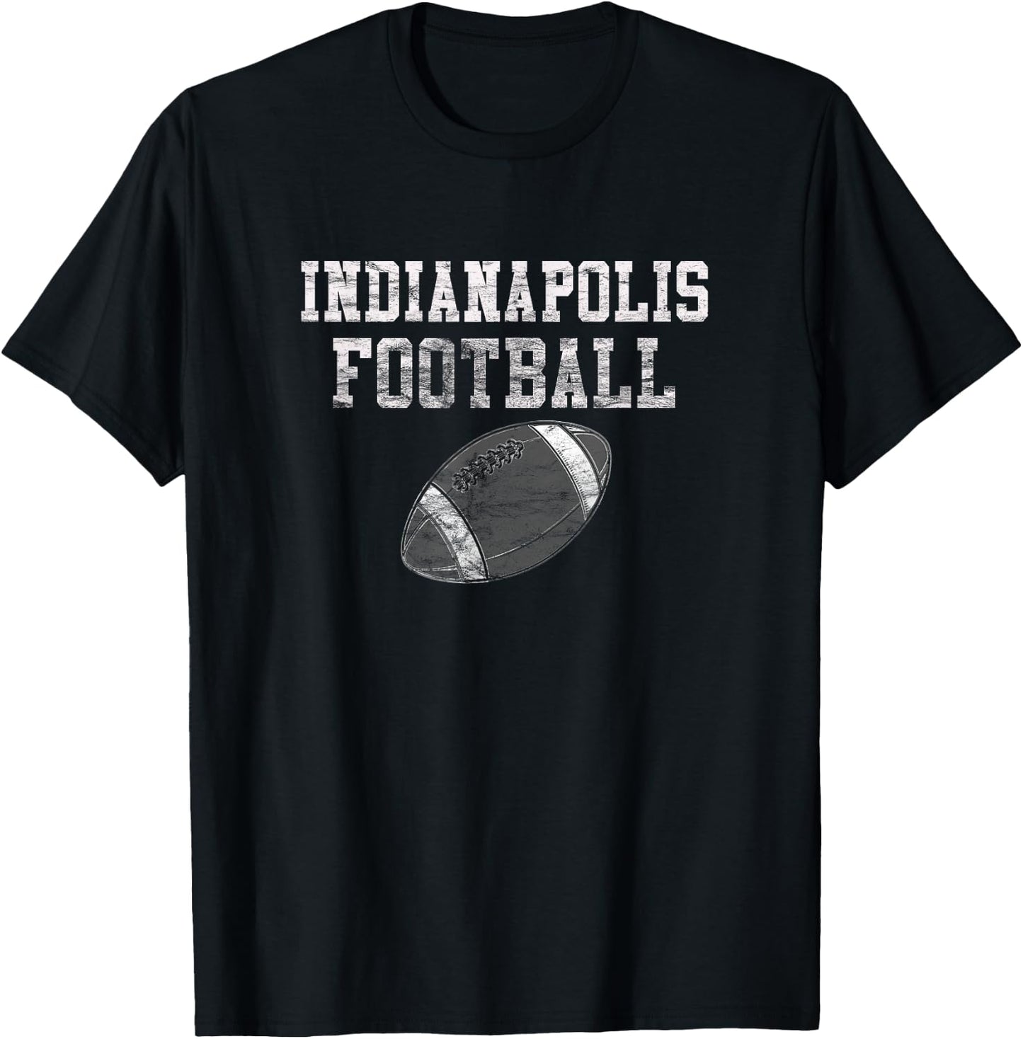 Vintage Indianapolis Football T-Shirt - T-Shirt | Black
