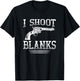 Shooting Blanks Funny Vasectomy T-Shirt - T-Shirt | Black