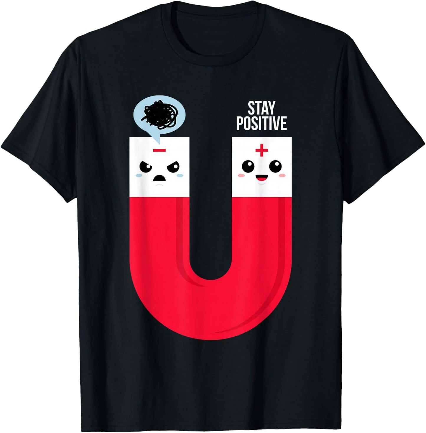 Funny Magnet Science Pun For Geeks Science Teachers T-Shirt - T-Shirt | Black