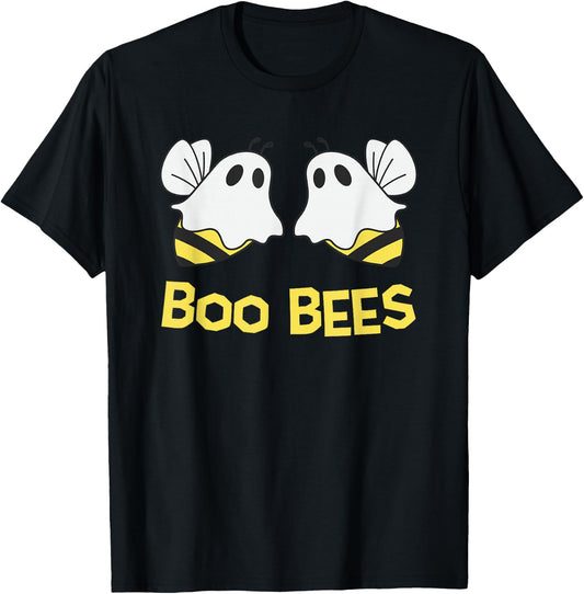 Funny Boo Bees Couples Halloween Costume Cool 's T-Shirt - T-Shirt | Black
