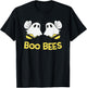 Funny Boo Bees Couples Halloween Costume Cool 's T-Shirt - T-Shirt | Black