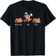 Procrastinate Panic Repeat Shirt Daily Distressed Red Pandas T-Shirt - T-Shirt | Black