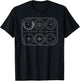 Funny Six Pack Pilot Airplane Aviation Plane Flying Men Gift T-Shirt - T-Shirt | Black