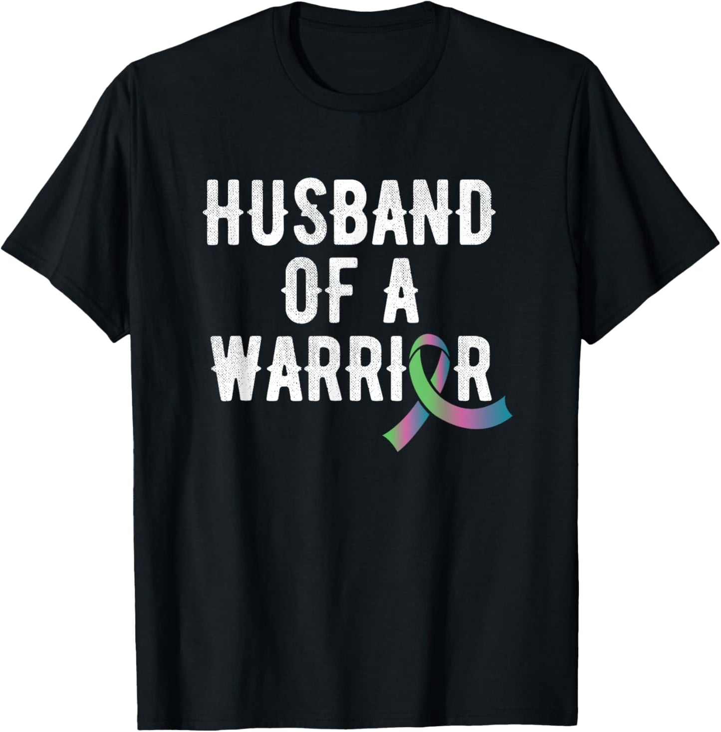 Metastasized Breast Cancer Husband Support Fighter Gesc T-Shirt - T-Shirt | Black
