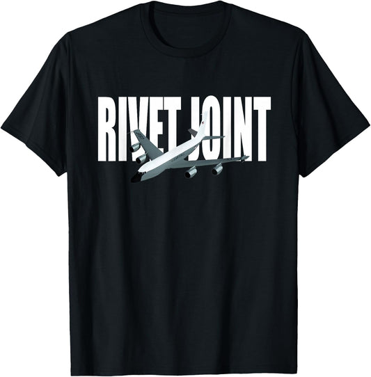 RC-135 Airplane T-Shirt - T-Shirt | Black