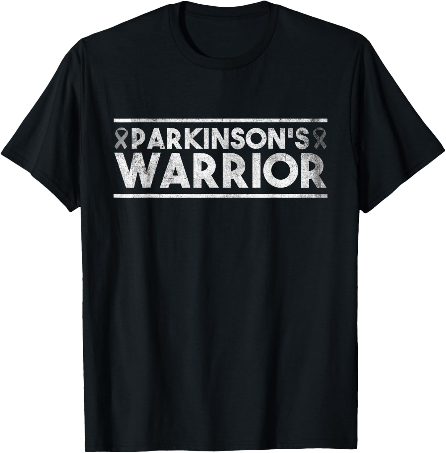 Parkinson's Warrior Parkinson's Disease Awareness Month T-Shirt - T-Shirt | Black
