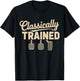 Classically Trained Manual Car Pedals Driving T-Shirt - T-Shirt | Black