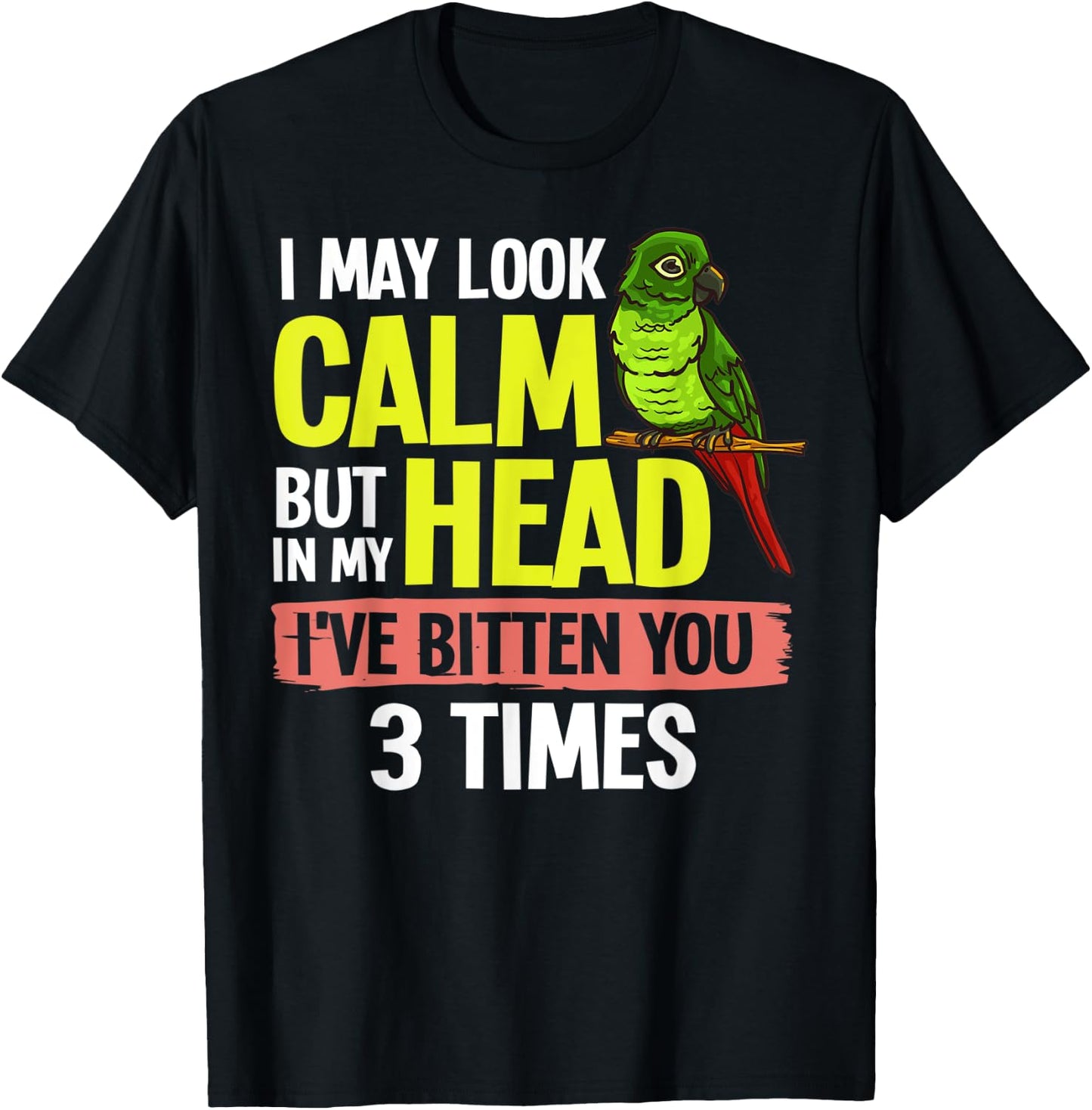 Green Cheeked Conure Cheek Bird T-Shirt - T-Shirt | Black